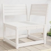 fehér tömör fenyőfa kerti sarokkanapé 73 x 73 x 78 cm