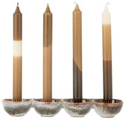 Agyagkerámia adventi gyertyatartó Kalia – Bloomingville