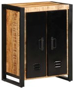 tömör nyers mangófa tálalószekrény 55x35x70 cm