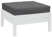 melange antracit szövet raklappárna 60x60x9,5 cm