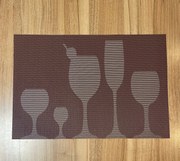 Barna Deluxe asztali szőnyeg food 35x45cm TiaHome