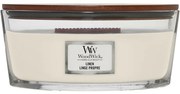 WoodWick Illatosító gyertya hajó Linen, 453 g