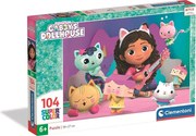 Gabi babaháza Melody 104 db-os puzzle Clementoni