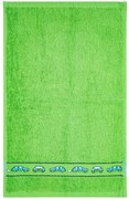 Gyerek törölköző Kids Green, 30 x 50 cm