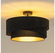 Duolla - Felületre szerelhető csillár KOBO 1xE27/15W/230V átm. 45 cm fekete