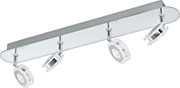 Eglo 95281 - LED Fürdőszobai lámpa AGUEDA 4xLED/3,3W/230V