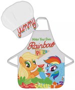 Én kicsi pónim Rainbow Pizza gyerek kötény 2 darabos szett