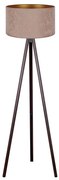 Brilagi Brilagi - Állólámpa VELVET 1xE27/60W/230V wenge/bézs BG0419