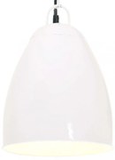 kerek fehér ipari függőlámpa 25 W 32 cm E27