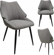 Kárpitozott Szék Étkező Nappali Fotel Modern Loft Glamour Konyha