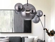 Króm nagy Bubble Multiverse lámpa konyhasziget pult