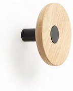 Fogas  Viefe ZOOT  gomb,  90mm, fa-alumínium, matt fekete + tölgy EI