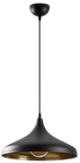 Fekete függőlámpa fém búrával ø 36 cm Tattoo – Opviq lights