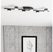 Mennyezeti lámpa BET 6xGX53/12W/230V fekete