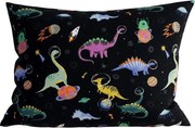 Mikroszálas párnahuzat DINO SPACE 50x70 cm, színes kivitel