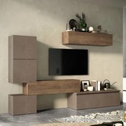 Infinity 2.0 6 elemes szett szürkésbarna / Mercure tölgy