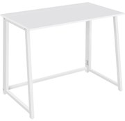 Összecsukható íróasztal ZARIMO 80×40 cm, fehér