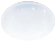 Eglo Pogliola-S 75579 kristályeffektes fürdőszobai mennyezetlámpa, 15,6W LED, 4000K, 1900 lm, IP44