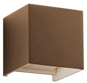 Ideal Lux - LED Kültéri fali lámpa ATOM LED/12W/230V IP54 barna