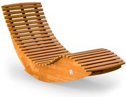 BALI függő nyugágy, 155x60x93cm, természetes barna Casaria