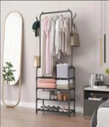 Ruhaállvány LRA-01 fekete