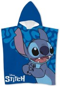 Disney Lilo és Stitch, A csillagkutya Cool strand törölköző poncsó 55x110 cm (Fast Dry)