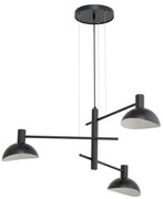 Csillár zsinóron ARTIS 3xE14/40W/230V fekete