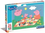 Peppa malac Picnic 24 db-os maxi puzzle Clementoni