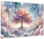 Kép – Életfa a felhőkben (70x50 cm)
