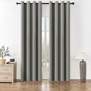 4Home Manila sötétítő függöny szürkészöld, 150 x 250 cm