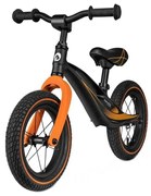 Lionelo - Tolós bicikli BART AIR fekete/narancs 5902581658753