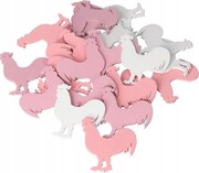 Húsvéti Fa Díszek Tyúk Kakas Nádhoz 24DB-OS