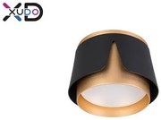 MasterLED Bud fekete/arany mennyezeti lámpa keret, GX53-es foglalattal