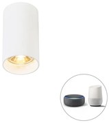 Okos modern reflektor fehér, WiFi GU10 izzóval - Tuba