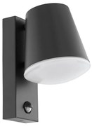 Eglo 97451 - Érzékelős kültéri fali lámpa CALDIERO 1xE27/10W/230V IP44