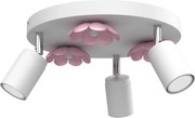 Spotlámpa FLOWER 3xGU10/8W/230V fehér