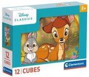Disney Classics Striped Frame mesekocka 12 db-os Clementoni