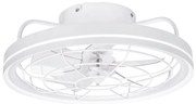 Aigostar - LED Dimmelhető mennyezeti ventilátor LED/40W/230V 2700-6500K + távirányító fehér