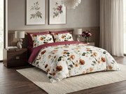 Kétoldalas ágyneműhuzat DUO SENSE ROSALIA mintás + párnahuzat 40x50 cm INGYEN Ágyneműhuzat mérete: 70 x 90 cm | 140 x 200 cm