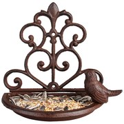 Öntöttvas félkör madáretető, szélesség 18,3 cm - Esschert Design