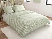 Renforcé pamut ágynemű GRENTIS zöld Ágyneműhuzat mérete: 70 x 90 cm | 140 x 200 cm