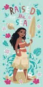 Disney Vaiana Raised Sea fürdőlepedő, strand törölköző 70x140cm (Fast Dry)