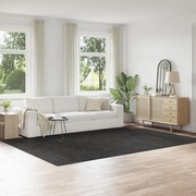 Csúszásgátló Shaggy Szőnyeg Sötétszürke 240 x 340 cm PP