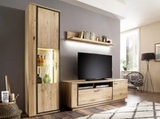 Campinas üveges tároló tölgy 60 x 209 cm