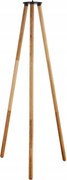 Nordlux Kettle Tripod 100 kültéri állvány Fsc fából, natúr, 103 cm