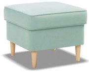 Uszak lábtartó, bársony, kék