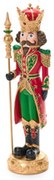 Nagy Diótörő király karácsonyi figura LED-es 35 cm