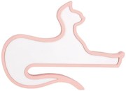 LED gyerek asztali lámpa CAT LED/13W/230V rózsaszín