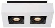 Lucide 09119/11/31 - LED spotlámpa XIRAX 2xGU10/5W/230V fehér
