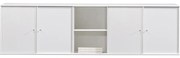 Fehér alacsony komód 220x61 cm Mistral - Hammel Furniture